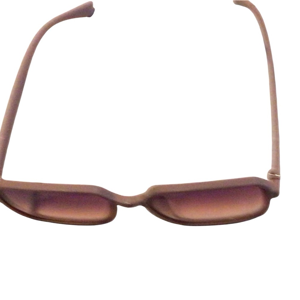 Oversized Square Blush Pink Sunglasses with Gradient Lenses - Picture 2 of 4